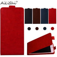 Ailishi capa de celular de couro com flip masculina, capinha de couro com flip para homtom ht50 s8 5.7 s7 s12 s17 ht37 pro ht27 pu, capa exclusiva para celular + rastreamento 2024 - compre barato