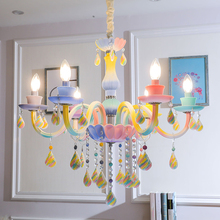 Couture Rainbow Crystal Chandelier European Candle Lamp Bedroom Living Room Dining Room Contemporary Crystal Chandelier Lighting 2024 - buy cheap