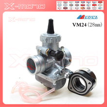 Mikuni Карбюратор VM24 28 мм для 150cc 160cc 200cc 250cc двигатель CRF KLX TTR Байк мотоцикл 2024 - купить недорого