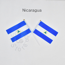 Bandera de Argentina para decoración del hogar, bandera nacional para fiesta, Reunión, desfile, agitación de mano, 14x21cm 2024 - compra barato