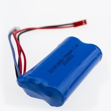 1 pcs 7.4V 1500mAh ICR-18650mah Battery MJX F 45 Helicopter Spare Parts DH 9053 9101 f45 9118 rc Helicopter parts 2024 - buy cheap