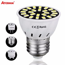 GU10 LED bombilla Diode Bulbs E27 MR16 110V 220V 4W 6W 8W SMD 5733 Chip 18 24 32 LEDs Spotlight Lamp No Flicker Energy Saving 2024 - buy cheap