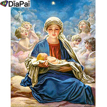 DIAPAI 100% Full Square/Round Drill 5D DIY Diamond Painting "Religious figure" Diamond Embroidery Cross Stitch 3D  Decor A18968 2024 - buy cheap