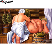 Dispaint Full Square/Round Drill 5D DIY Diamond Painting "Bathing chart" Embroidery Cross Stitch 3D Home Decor A10827 2024 - buy cheap