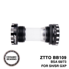 ZTTO-rodamiento de cerámica BB109 BSA68 BSA 73, rodamiento de bicicleta de montaña, soportes inferiores para piezas de 24mm BB 22mm GXP, juego de bielas 2024 - compra barato
