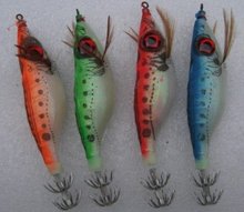 60 unids squid jig ropa warpped señuelo de la pesca ( muchos colores mezclados ) 2024 - compra barato