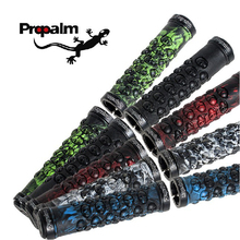 PROPALM Cycling Skull Design TPR Rubber Double Side Lock-on Bike Bicycle Grips MTB Fixed Gear Bike Bicycle Handlebar Cycle Grips 2024 - buy cheap