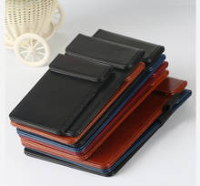 A4 Magnetic Clip Holder PU Leather Folder Menu Clip Contract Holder Bill Holder Clip 2024 - buy cheap