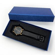 High Quality Gift Watch Boxes Luxury Black Paper Gift Box with Pillows Fashion Casual Men Women Watch Box Case Wholesale 2024 - buy cheap