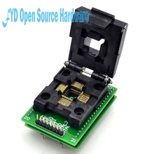 Top Quality LQFP44 TQFP44 to DIP40 adapter QFP44 Adpater Test block for AVR ISP Interface IC adapter Programmer sockets 2024 - buy cheap