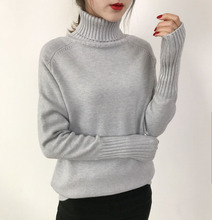 High Quality Women Sweater 2019 New Turtleneck Pullover Winter Tops Solid Cashmere Sweater Autumn Female Sweater Hot Sale 2024 - buy cheap