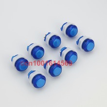 New 8 Pcs/lot 24mm 5V Arcade LED Light Arcade Start Button For Arcade Game Machines Mame Game Arcade Sticks USB Connector - Blue 2024 - buy cheap