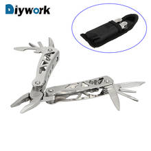 DIYWORK Multitool Multi Plier Folding Knife Pliers Multifunction Tool Forceps Hand Tool Screwdriver Kit Stainless Steel 2024 - buy cheap