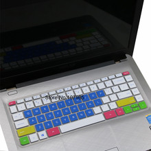 14-дюймовая Силиконовая Защитная крышка для ноутбука HP Pavilion 14-ab005tx/ab009tx/ab010tx/ab011tx/ab055TX/ab140TX/ab158TX 2024 - купить недорого