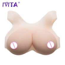 IVITA-pechos de silicona blancos realistas, formas falsas, travestis transgénero, Drag, Reina, travestis, 2400g 2024 - compra barato