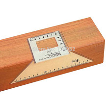Herramienta de carpintería de aleación de aluminio japonés, multifuncional, cuadrado, 45 grados, 90 grados, regla angular tipo T, herramientas de madera 2024 - compra barato