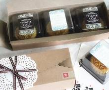 FJH012 крафт-бумага Макарон коробка луна торт печенье коробки выпечки Десерт ручной работы упаковка сувениры конфеты коробка 2024 - купить недорого