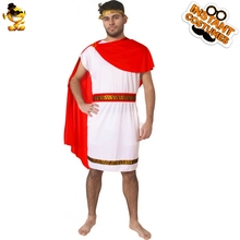 Christmas Adult Men Ancient Roman Knight Costumes Fancy Dress Warrior White Tunic Costume for Halloween Cosplay Roman Knight 2024 - buy cheap