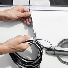 Сайт LAUTO 5 м/компл. автомобильной двери резиновая прокладка царапин анти столкновение с защитой от царапин автомобильное резиновое уплотнение для дверей полосатая наклейка 2024 - купить недорого