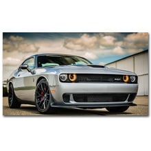 Dodge Challenger SRT Muscle Car-carteles e impresiones en lienzo, pinturas artísticas, imágenes de pared para decoración de sala de estar 2024 - compra barato