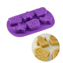 6 Cavity  Ghost Shape Cake Silicone Mold Halloween Fondant Cake Decoration Mould Baking Tools For Pastry Mousse 2024 - buy cheap