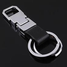 chaveiro!Creative gifts,fashion leather trinket  keychain,men casual metal Waist hanging key ring holder souvenir llaveros 2024 - buy cheap