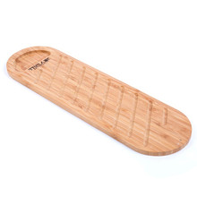 Fruit Cutting Board Bamboo Wood Knife Board Oval Bread Baking Tray Pizza Baby Child Food Supplement Board 2024 - buy cheap