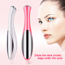 Electric Mini Massage Device Eye Massager Facial Vibration Thin Face Magic Stick Removal Dark Circle Wrinkle Skin Beauty Care 2024 - buy cheap