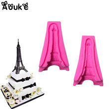 Eiffel Tower 3D Shape Silicone Mold Cookie Fondant Cake Molds Chocolate Pudding Mould DIY Candy Pastry Kitchen Baking Tools X137 2024 - buy cheap