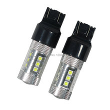 Bombilla de proyector LED para coche, camión, vehículo T20(7440), Chip CREE, luz de respaldo inverso SMD, blanco-7440/W21W/21W/W3X16D/ECE/T, 2 uds. 2024 - compra barato