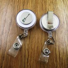 Bass Guitar ID Badge Reel for Docter Nurse Teacher Student retractable recoil id badge holder work fun 2024 - buy cheap