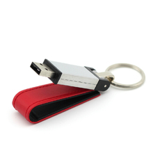 Metal Leather Keychain Pendrive Usb Flash Drive 64GB 128GB 256GB USB 2.0 Memory Stick Card Key Fashion Gift Pen Drive 32GB 1TB 2024 - buy cheap