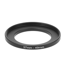 Anel adaptador de lente de câmera, 37mm a 49mm, metal, ferramenta de filtro, acessórios, novo 2024 - compre barato