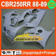 Bodys Unpainted+Primer Fairing For HONDA CBR250RR MC19 88-89 CBR 250RR CBR 250 RR CBR250 RR MC19 88 89 1988 1989 Fairings 2024 - buy cheap