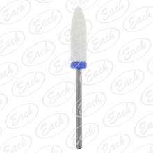 1 pcs (coarse/medium)Long Flame Bit 3/32'' new nail art salon electric drill Ceramic nail file drill bit 2024 - buy cheap