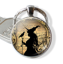 Halloween Witch Pumpkin Cat Keychain Pendant Men Women Fashion Trick or Treat Key chain Witch Jewelry Halloween Party Gift 2024 - buy cheap