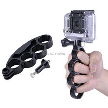 Tripé de monopé para gopro hero 4/3 +/3/2/1, suporte de mão de plástico com articulações para câmera de esporte sjcam 2024 - compre barato