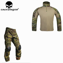 Camisa de combate para uniforme de caza, pantalones tácticos con rodilleras, Multicam, tropical, emerson Gen 3, para fiesta de caza 2024 - compra barato