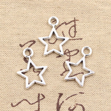 30pcs Charms Star Pentagram 22x16mm Antique Bronze Silver Color Pendants Making DIY Handmade Tibetan Bronze Silver Color Jewelry 2024 - buy cheap
