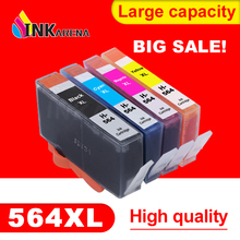 INKARENA-recambio de cartucho de tinta para impresora HP Photosmart 564, 6510, 6512, 6515, 6520, 7510, 7515, 5510, 5515, 5520, 5525, 564XL 2024 - compra barato