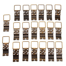 20Pcs Antique Bronze Cabinet Hinges Furniture Accessories Door Hinges Drawer Jewellery Box Hinges For Furniture Hardware 38x21mm 2024 - buy cheap