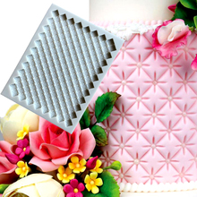 Lattice Shape Silicone Fondant Cake Decorating Tools Sugarcraft Candy Clay Cookie Cupcake Chocolate Baking Mold 2024 - buy cheap