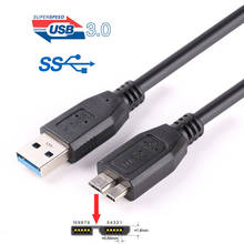 USB 3,0 type A к Micro B Кабель USB3.0 кабель для быстрой синхронизации данных Шнур для внешнего жесткого диска HDD samsung S5 # A 2024 - купить недорого