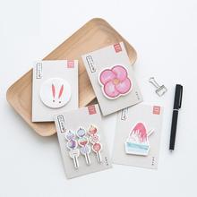 1PC Delicious Food Self-Adhesive Memo Pad Sticky Notes Bookmark School Office Supply Kawaii Stationary 2024 - buy cheap