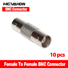 HCVAHDN-conector BNC hembra a BNC hembra, adaptador de vídeo/BNC, ACCESORIOS DE CCTV, 10 Uds. 2024 - compra barato