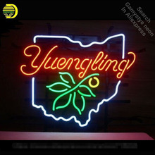 Yuengling-tubo de vidro para letreiro, bulbo neon, decorativo, artesanato, luz, brilho, publicidade, neon 2024 - compre barato