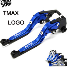 For YAMAHA T-MAX 530 500 TMAX 530 500 T MAX 530 500 T-MAX 500 2001-2017 Motorcycle CNC Adjustable Brake Clutch Levers  TMAX 2024 - buy cheap