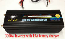 Doxin Inverter 3000W (6000W Peak) UPS 220V AC,12V DC,20A Charger, Household Appliance & Car Power Inverter 3000 Watt Fast Charge 2024 - buy cheap