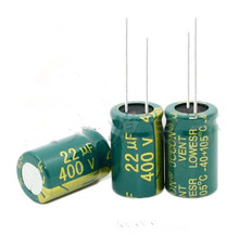 high-frequency crystal 22UF 400V  Electrolytic Capacitor  volume 13X21MM best quality 2024 - buy cheap