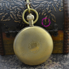 g  Buyer Price Good Quality New Retro Vintage Classic Pattern Short Hand Copper Brass Mechanical Pocket Watch 2024 - buy cheap